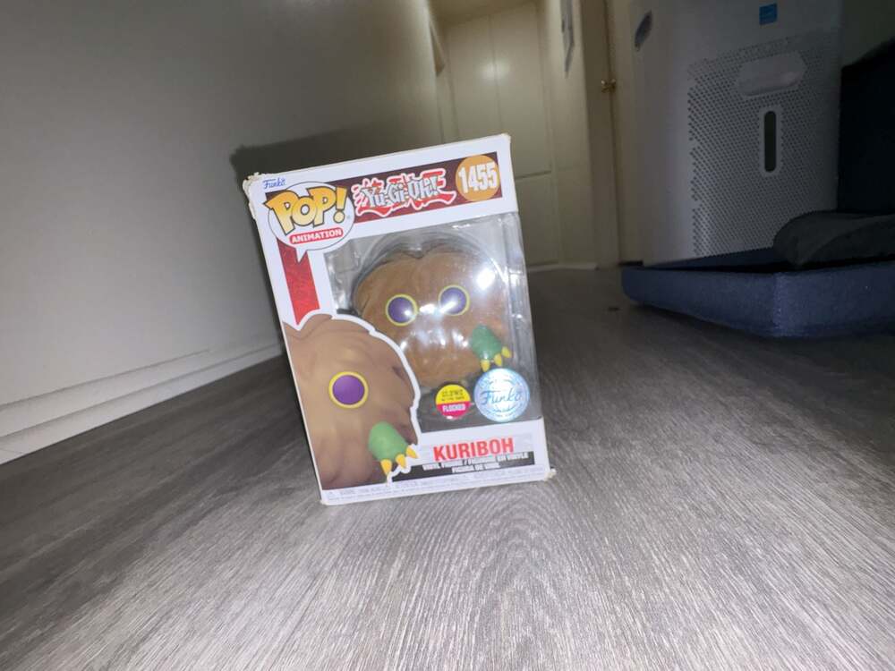 Funko Pop! Animation: Yu-Gi-Oh! - Kuriboh #1455 (Glow in the Dark & Flocked) Exc